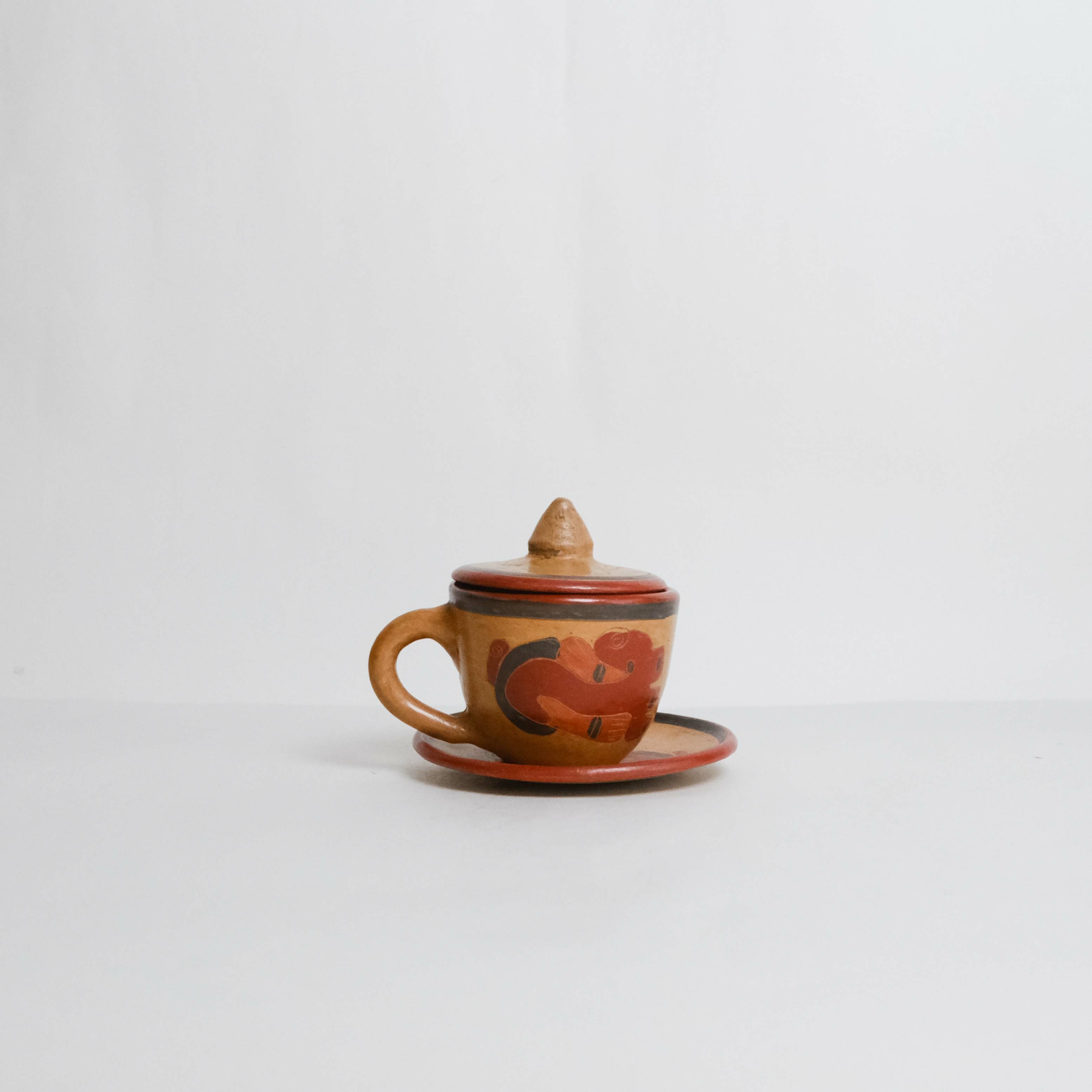 陶器｜杯盤組 - 圖騰｜尼加拉瓜