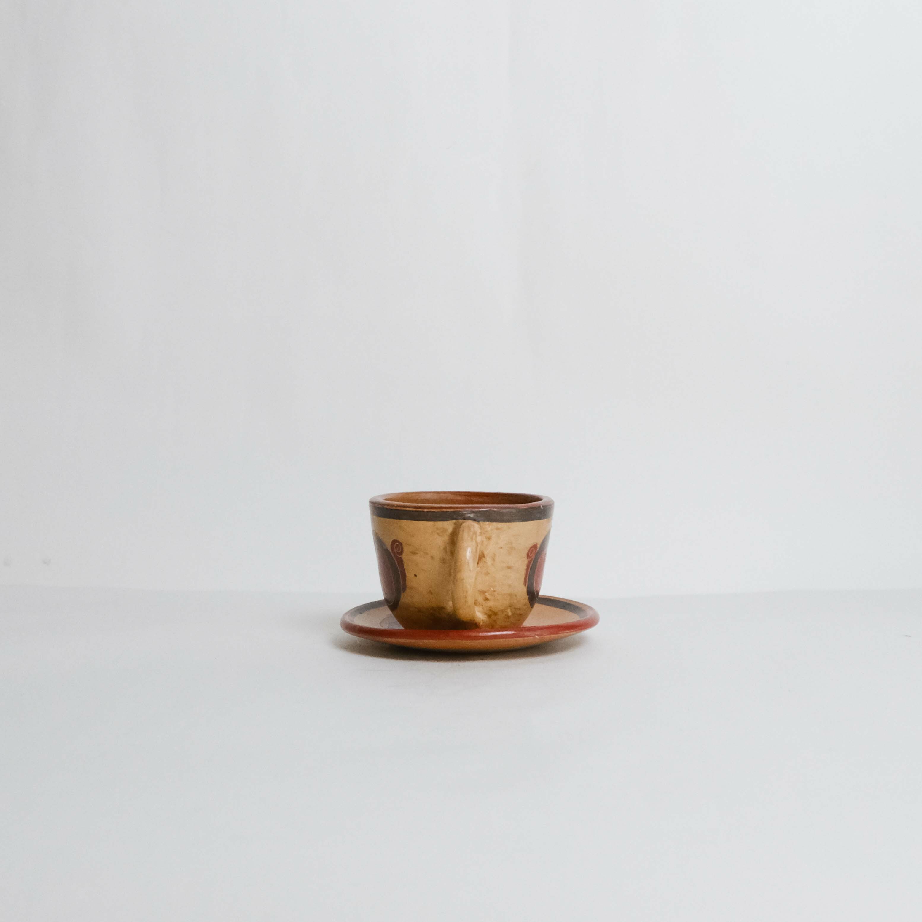 陶器｜杯盤組 - 圖紋 817｜尼加拉瓜