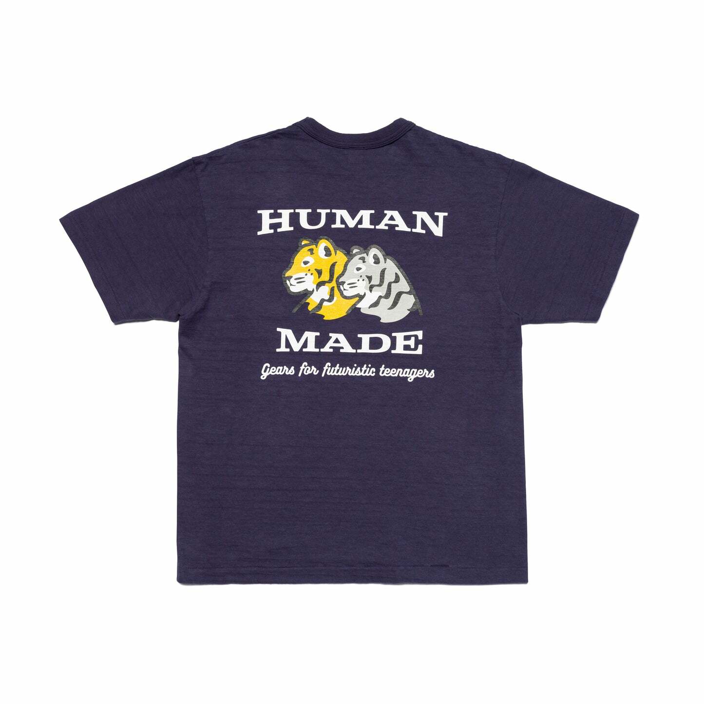 2023SS HUMAN MADE POCKET T-SHIRT 口袋愛心短T 背面老虎現貨