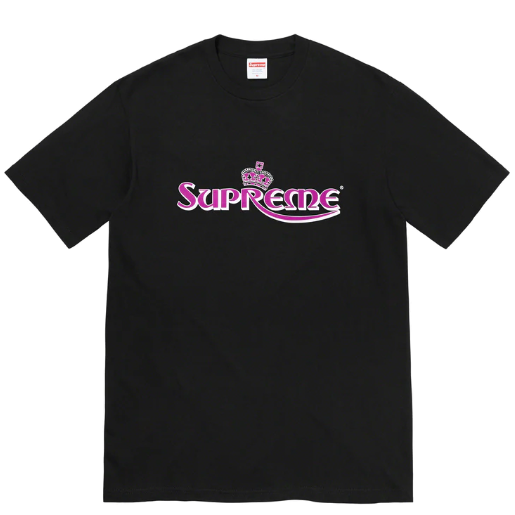 Supreme SS23 Crown Tee Black