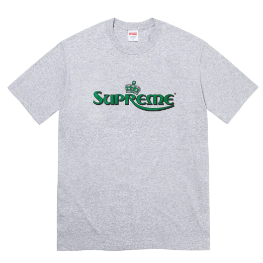 [現貨] Supreme SS23 Crown Tee Heather Grey