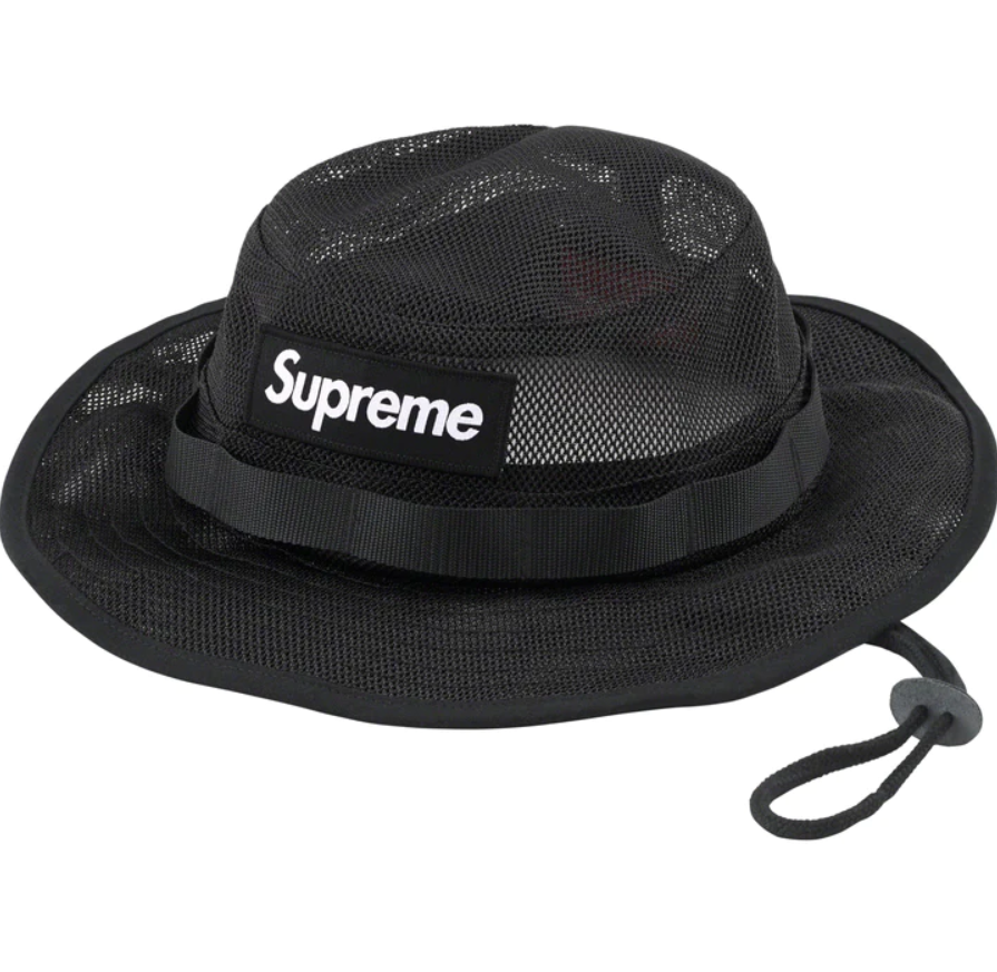 Supreme SS23 Mesh Cordura® Boonie Black