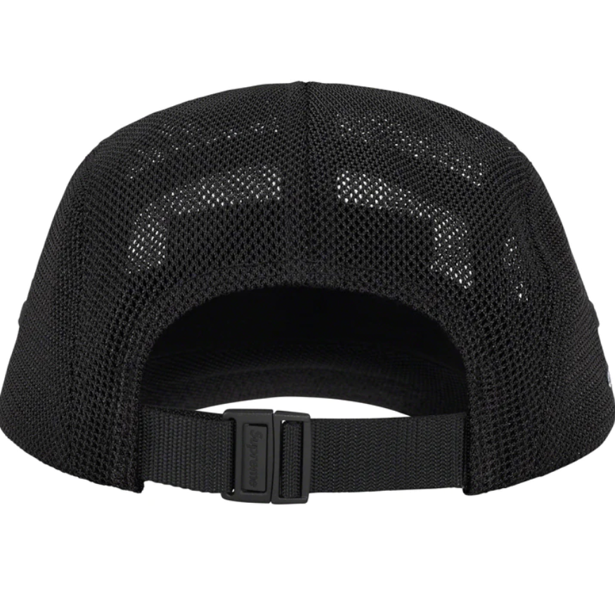 [現貨] Supreme SS23 Mesh Cordura® Camp Cap Black