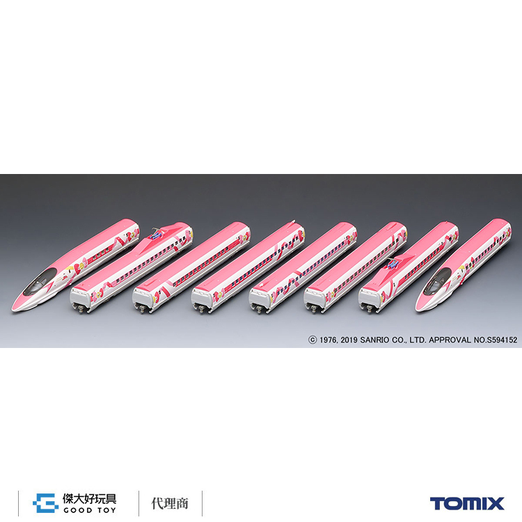 TOMIX 98662 新幹線JR500 7000系Hello Kitty 山陽新幹線(8輛)