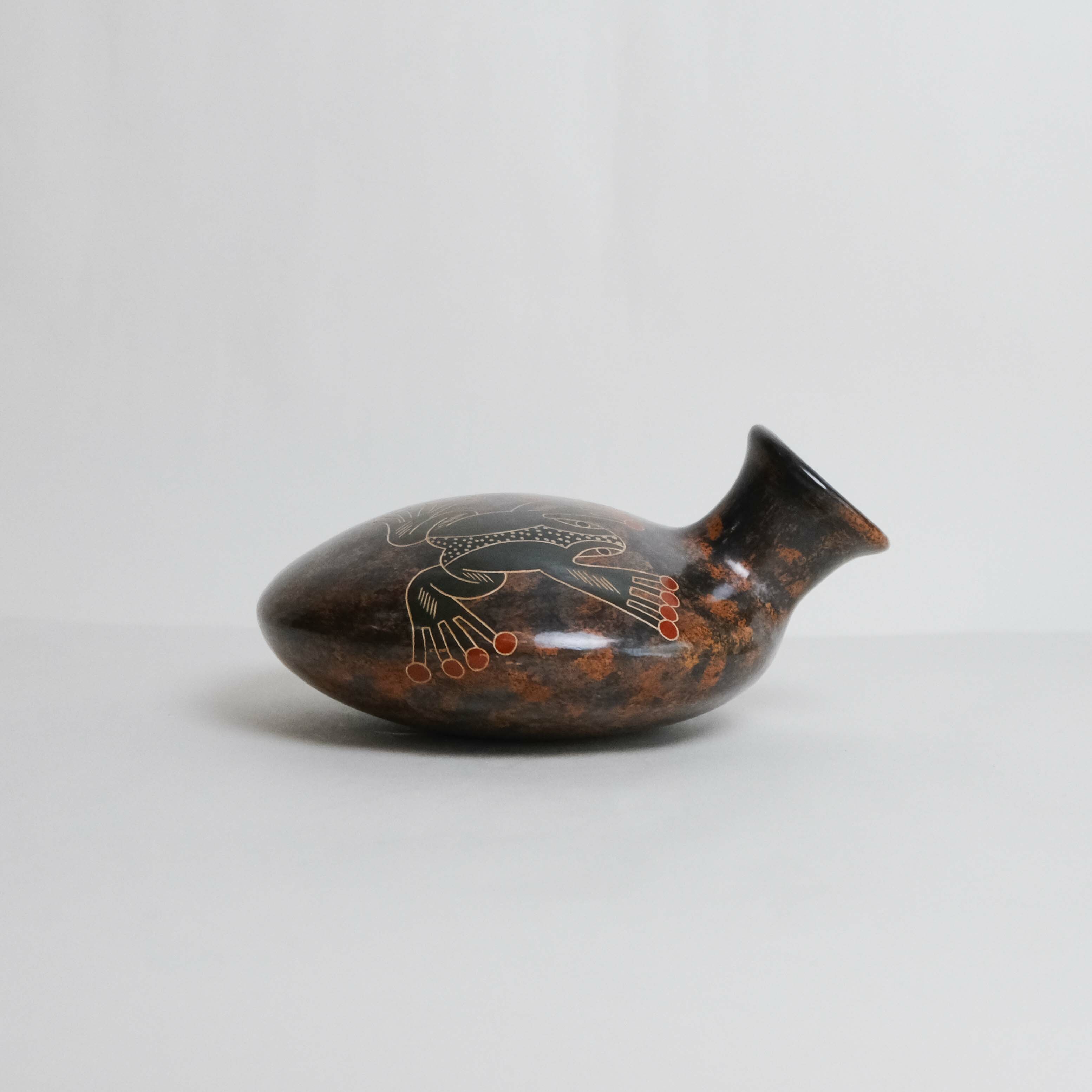 陶器｜陶瓶 - 雨蛙 927｜尼加拉瓜