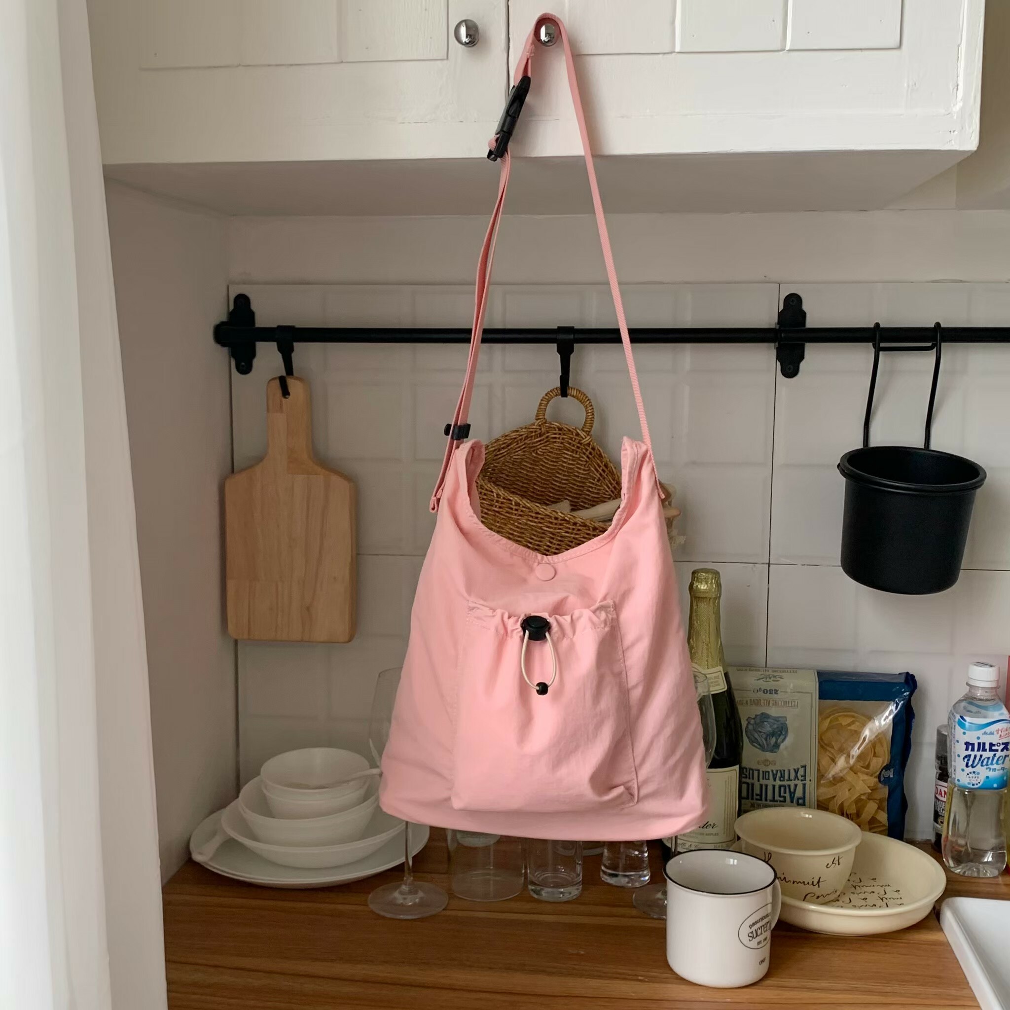 機能工裝尼龍側背包/五色/限定色特價