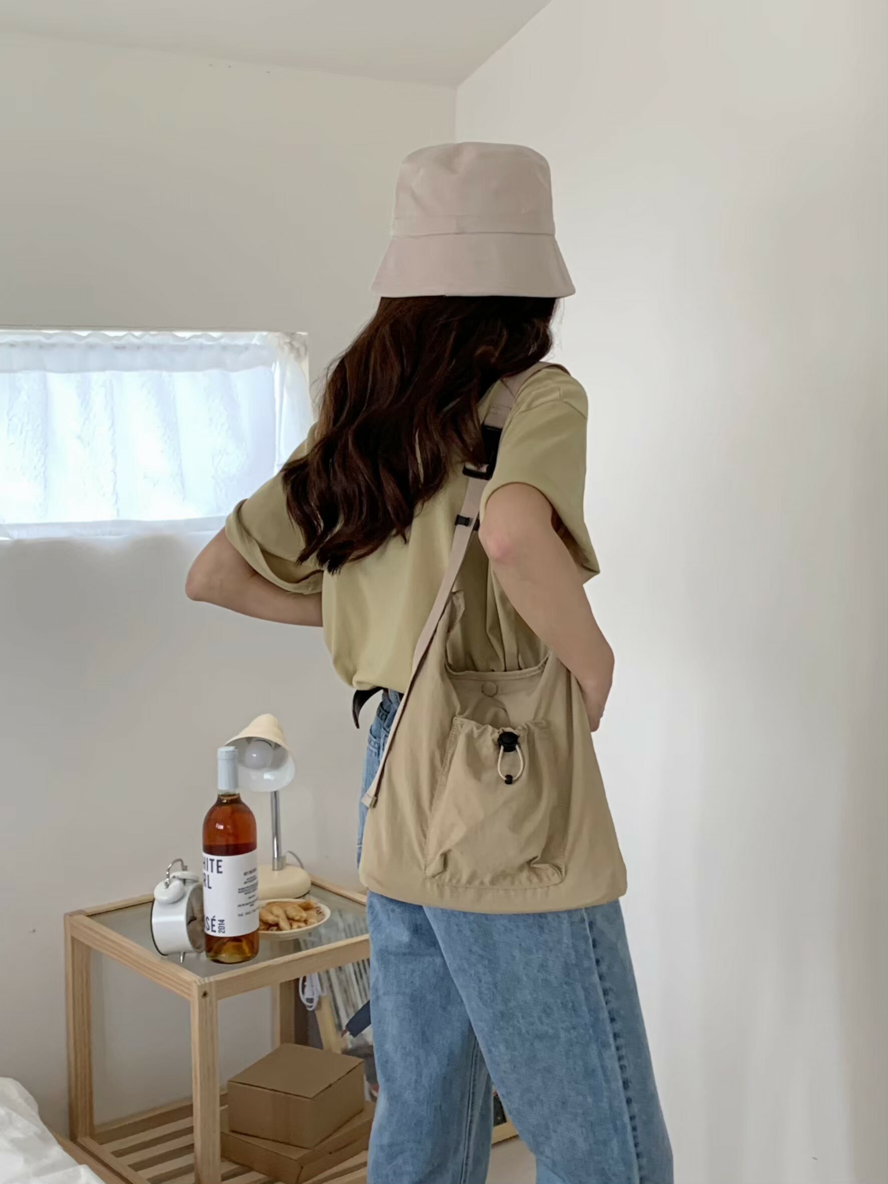 機能工裝尼龍側背包/五色/限定色特價