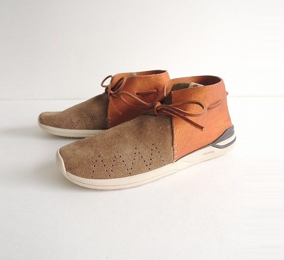 VISVIM HURON MOC FOLK - BEIGE SIZE 9 PRE ORDER ITEM (預訂中)