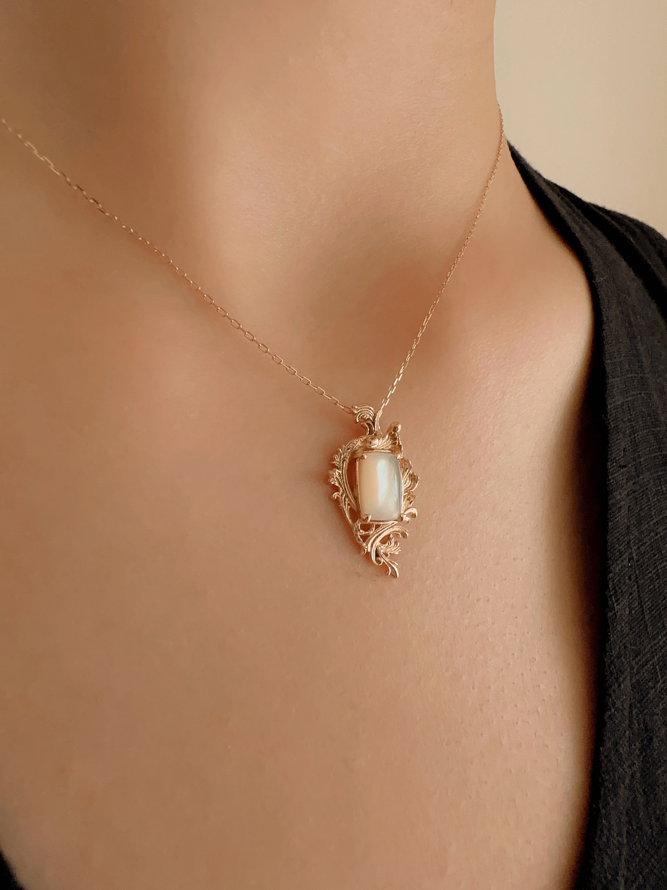 葵椛—母貝項鍊