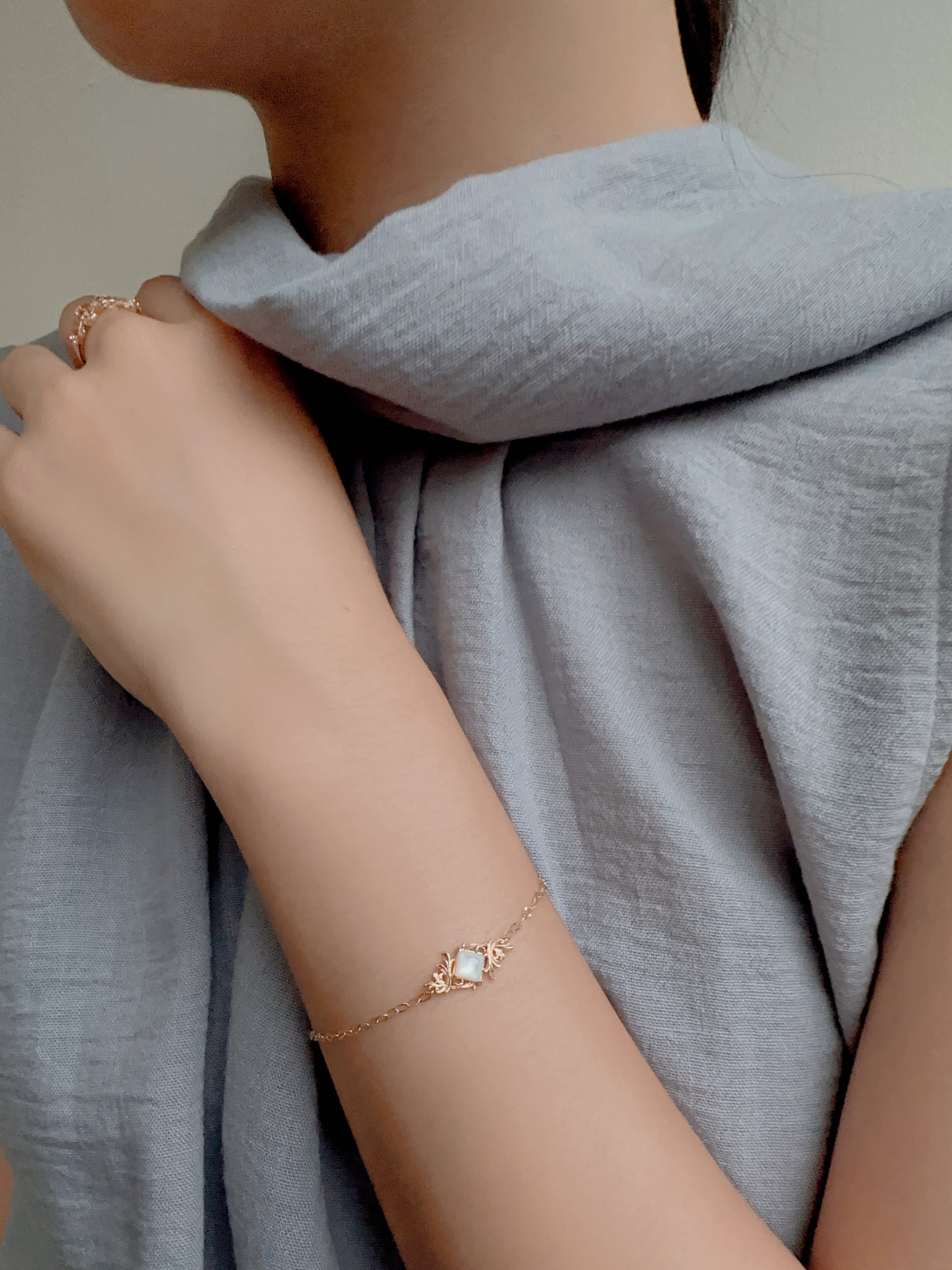 葵椛—母貝手鍊