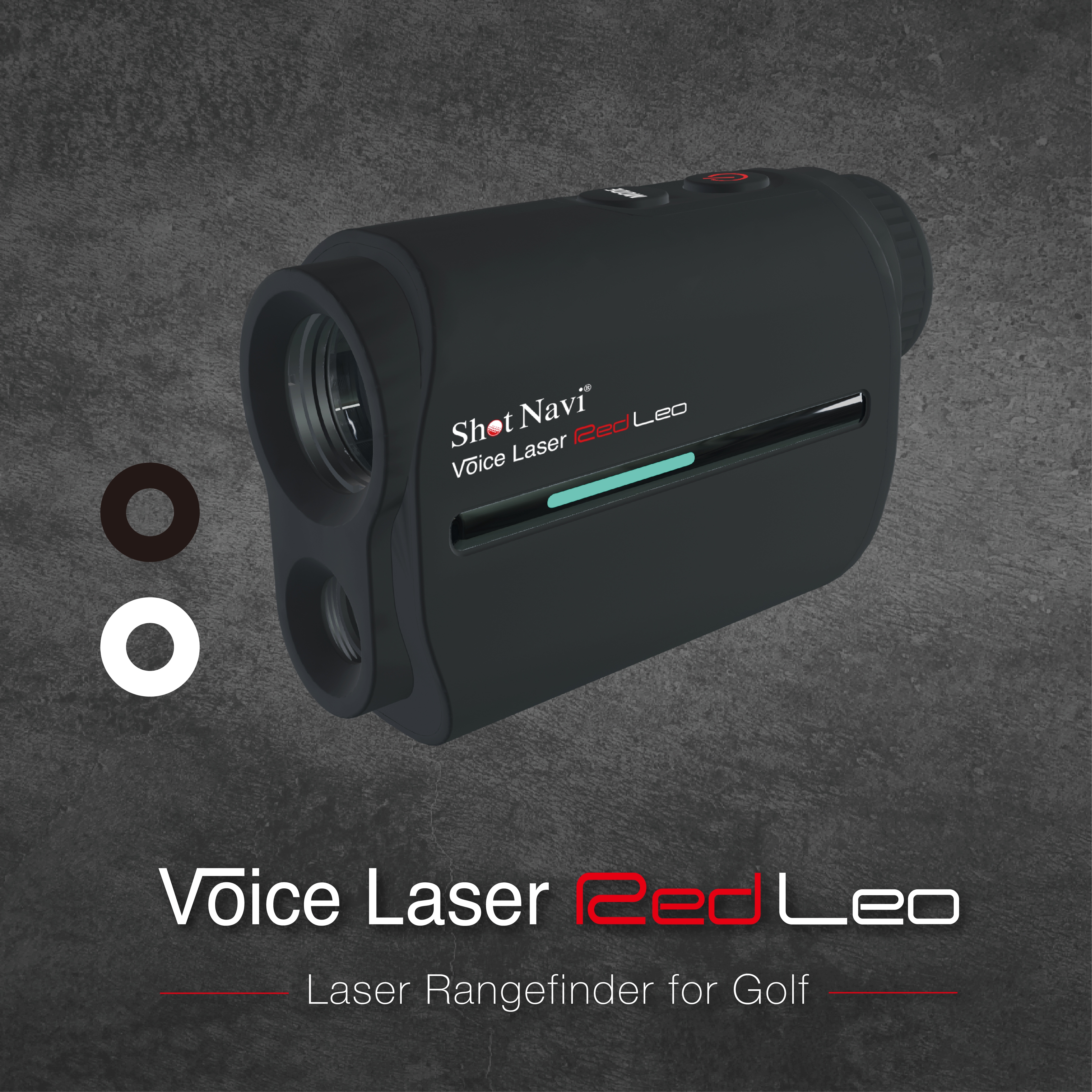 Shot Navi Voice Laser Red Leo-(炫白&黑耀)