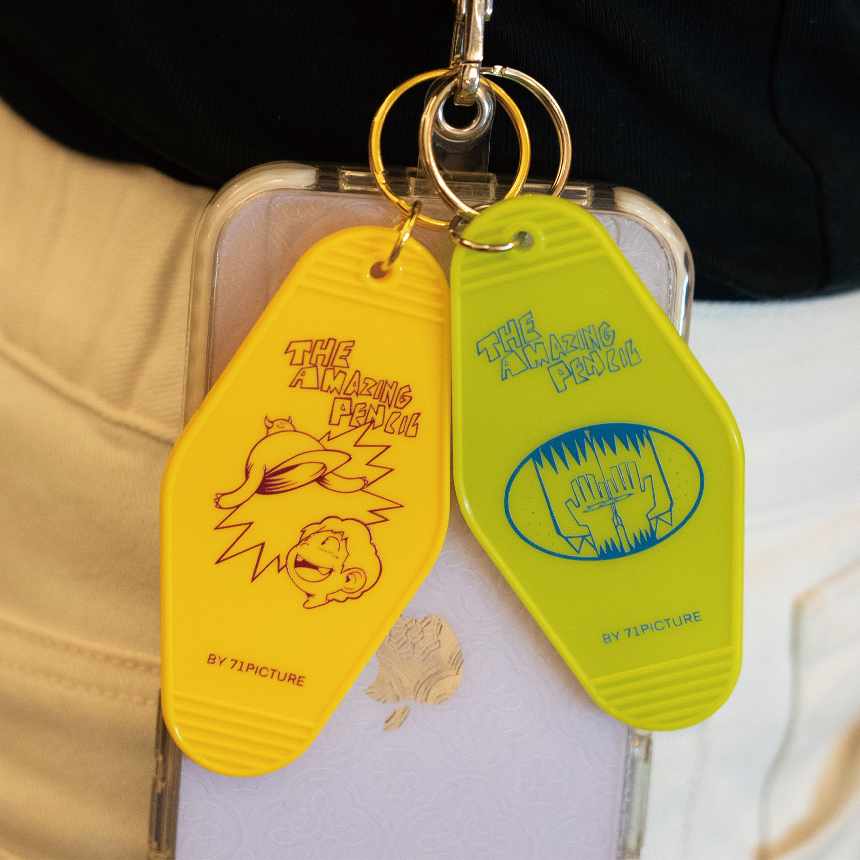 71picture美式汽車旅館鑰匙吊牌