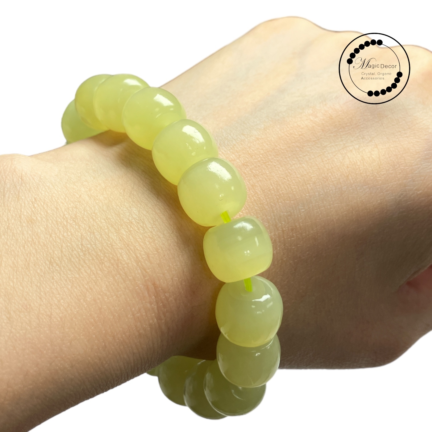 250721 - D61 11mm+青白玉老型珠手串