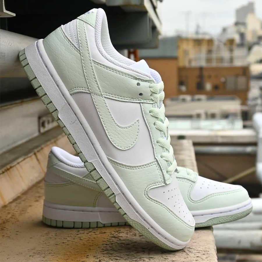 Nike Dunk Low Next Nature 薄荷綠 白淺綠 環保材質 女鞋 DN1431-102