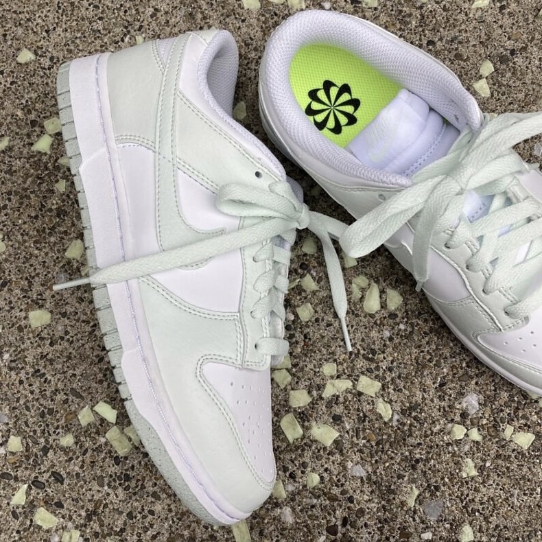 Nike Dunk Low Next Nature 薄荷綠 白淺綠 環保材質 女鞋 DN1431-102
