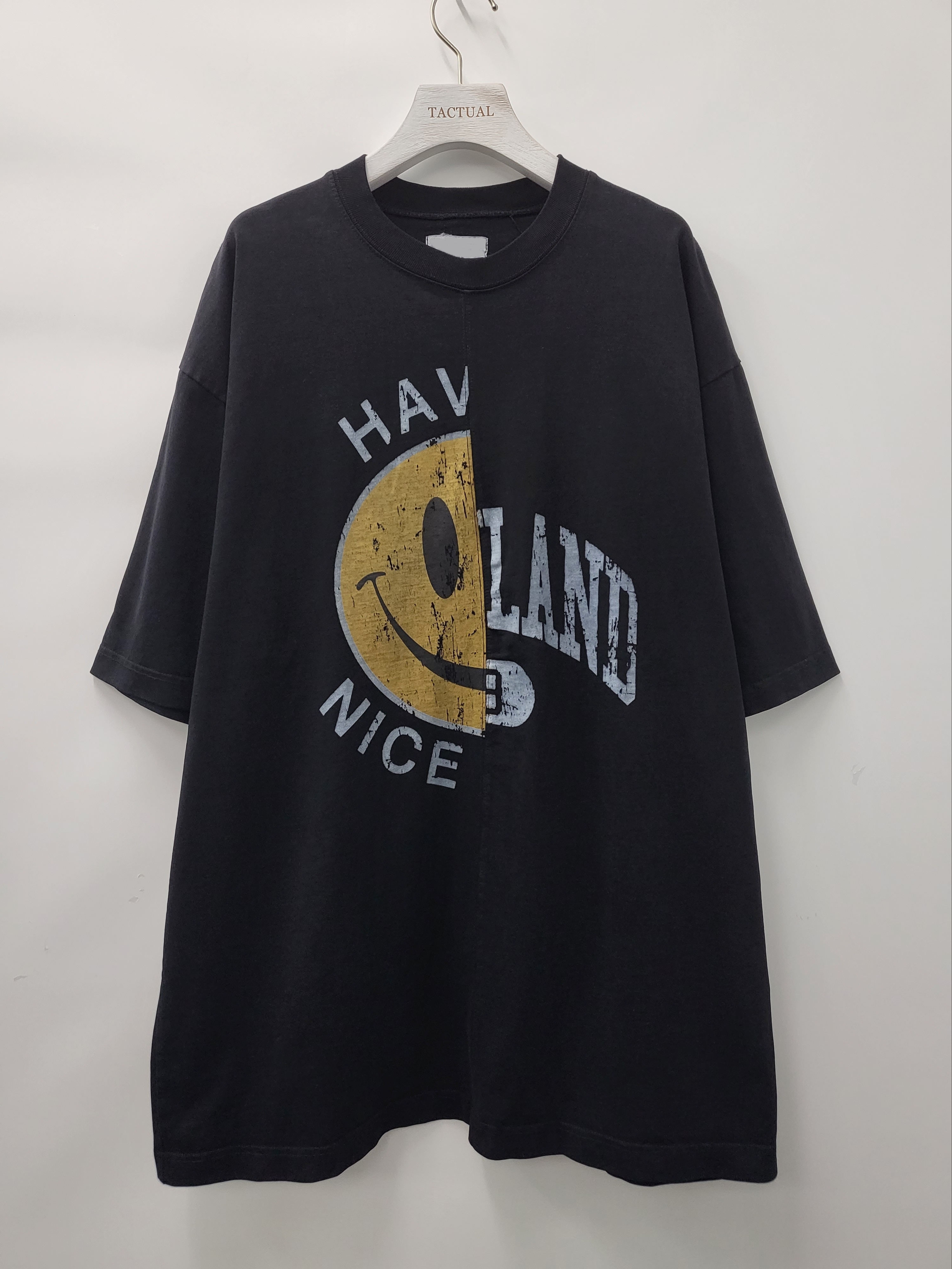 洗水拼圖案短袖Tee T5035