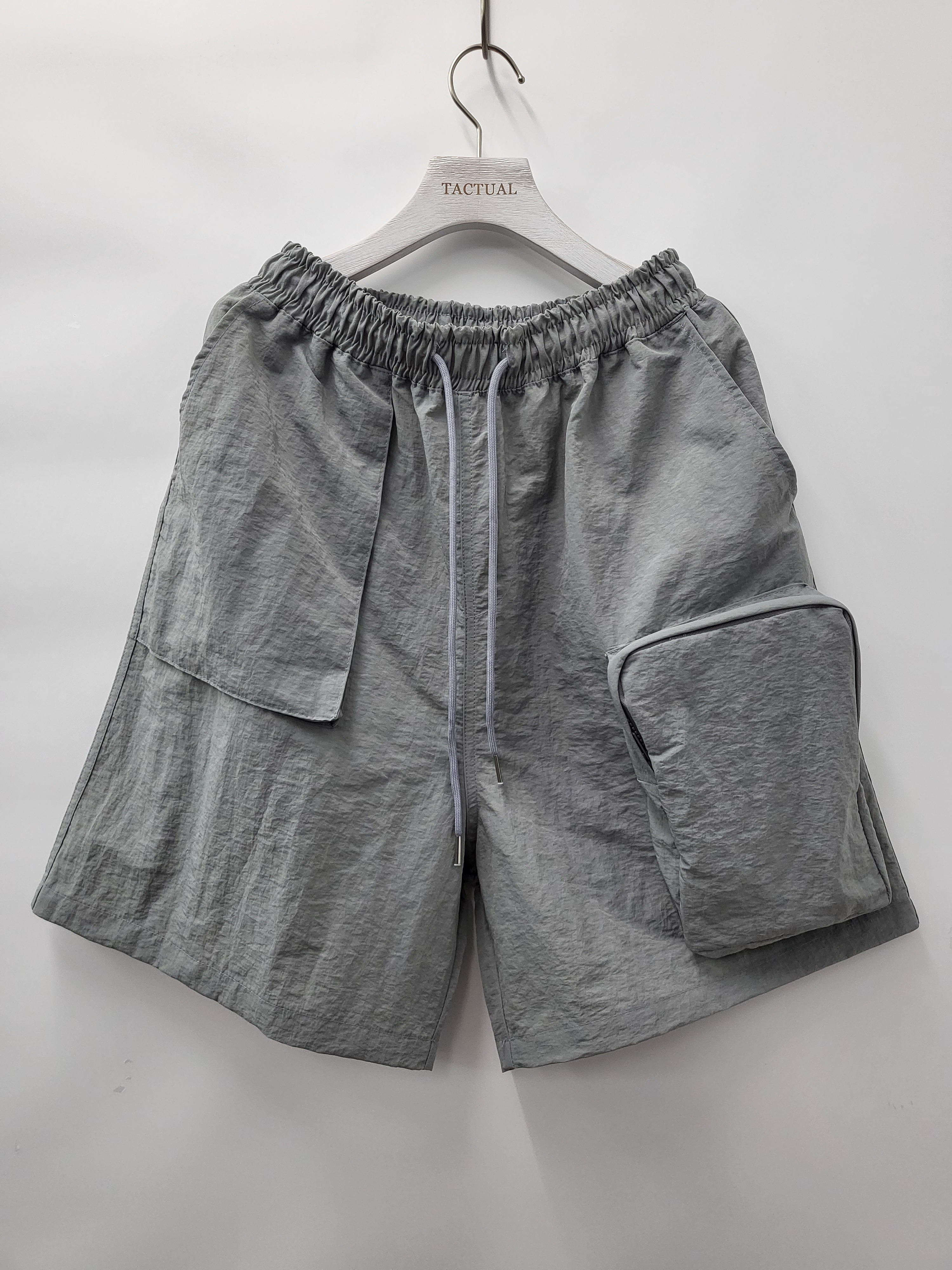 淨色拼袋短褲 P2476