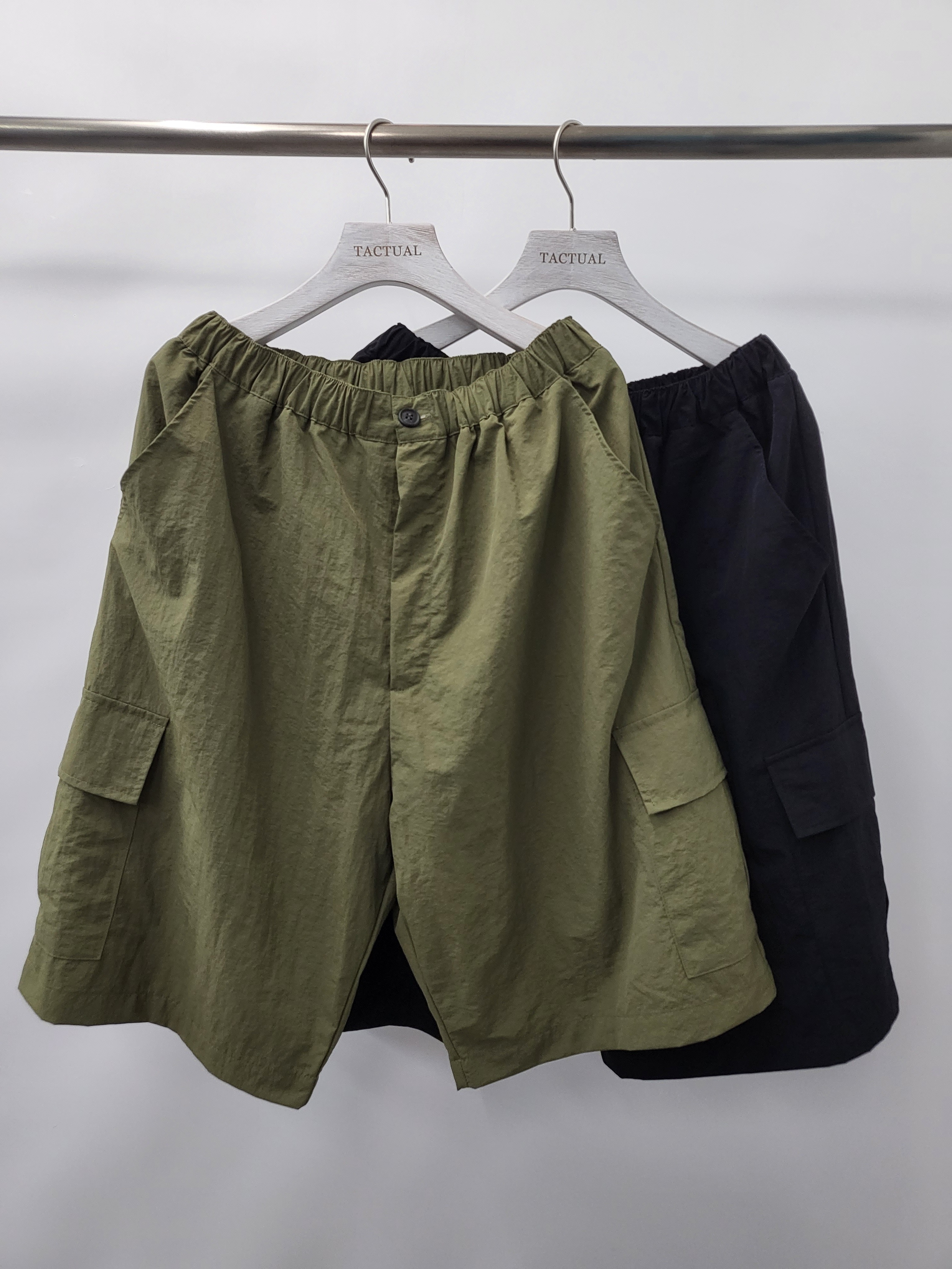 淨色工裝短褲 P2471