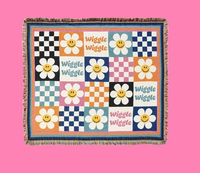 🇰🇷 韓國 Wiggle Wiggle 野餐巾／地巾 (WE331)