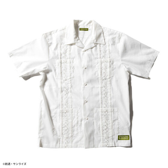 Pbandai 預訂2023/7月 STRICT-G.ARMS『機動戦士ガンダム0083 STARDUST MEMORY』半袖キューバシャツ E.F.S.F.