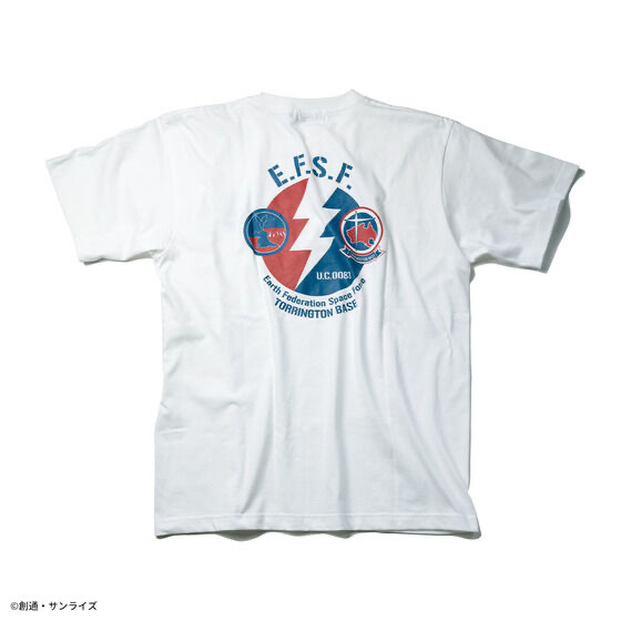 Pbandai 預訂2023/7月 STRICT-G.ARMS『機動戦士ガンダム0083 STARDUST MEMORY』半袖Tシャツ トリントンベース