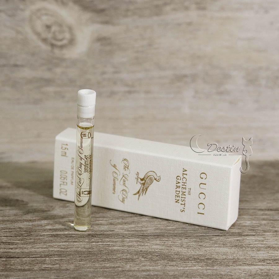 Gucci 煉金士花園系列夏日之末The Last Day Of Summer 中性淡香精1.5ml 沾