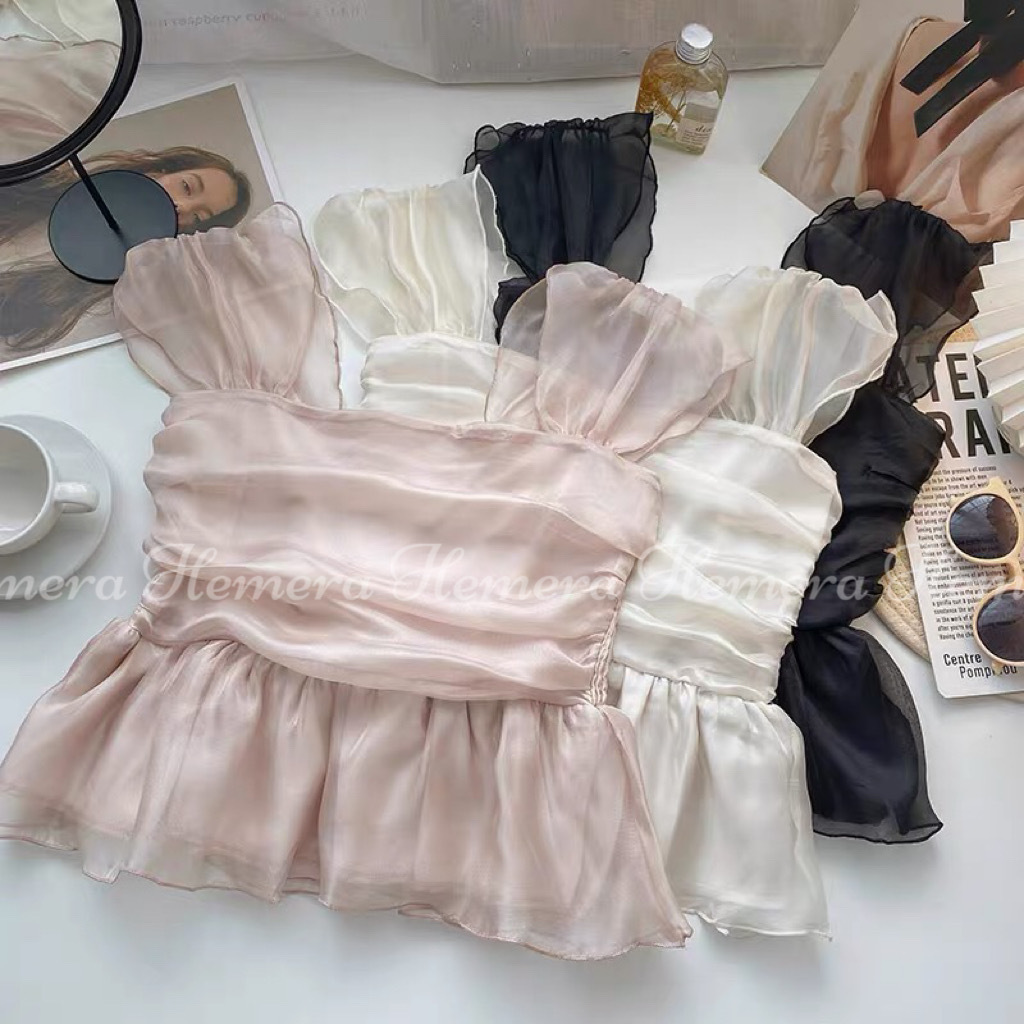 TP23S0701 雪紡顯瘦上身