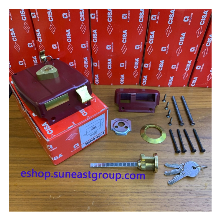 "Cisa"雙膽三開鎖(外左)