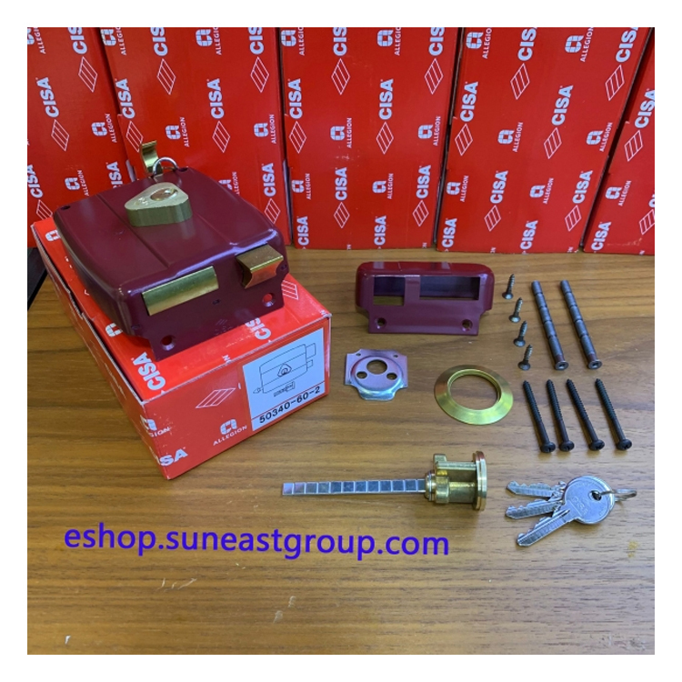 "Cisa"雙膽三開鎖(內左)