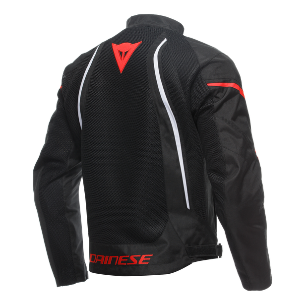 DAINESE AIR CRONO 2 TEX JACKET BLACK/BLACK/RED 黑紅 夏季防摔衣