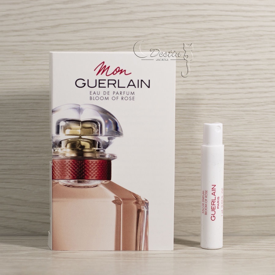 Guerlain 嬌蘭我的印記玫瑰淡香精Mon Bloom of Rose 女性淡香精1mL 全新