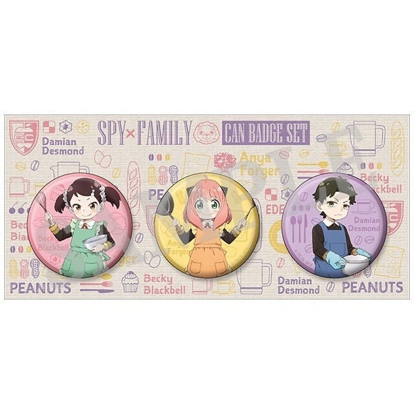 MOVIC 預訂2023/10月 WIT×CLW アニメSPY×FAMILY SHOP 襟章set