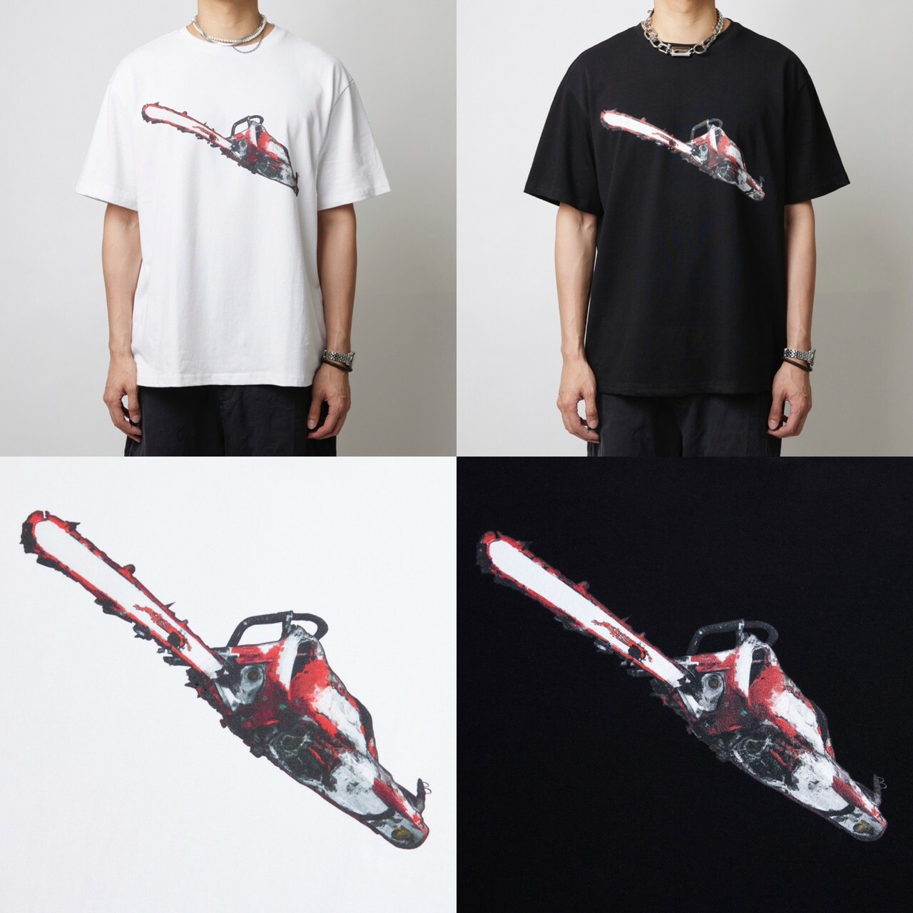 Fe3c 鏈鋸人 電鋸短袖 T Chainsaw Tee
