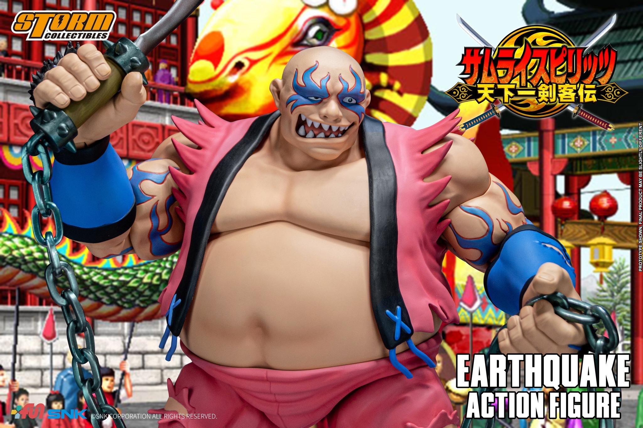 Storm Collectibles EARTHQUAKE - Samurai Shodown VI Action Figure（現貨）