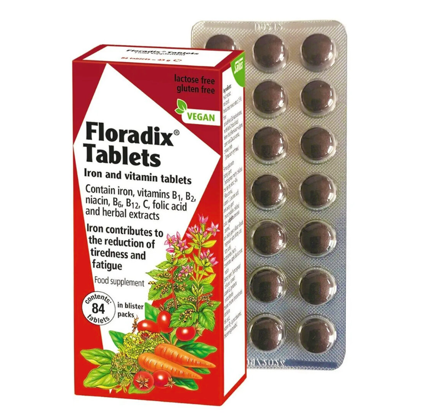德國 Salus Floradix 便攜鐵元片84片