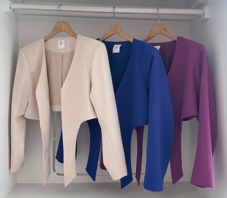 L/SLEEVE SHORT JACKET