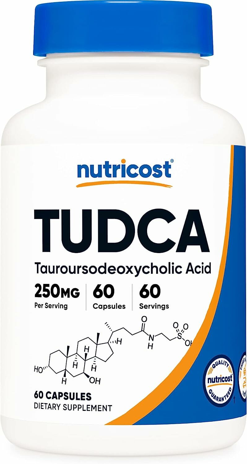 [預購] Nutricost 牛磺熊去氧膽酸 250毫克 60粒 Tudca