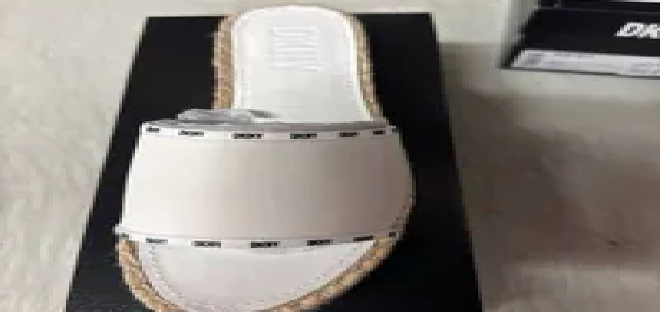 [S] DKNY LEATHER ISLA ESPADRILLE SANDALS,WHITE, KZD23115-WHT [FINAL SALE] (SD511)