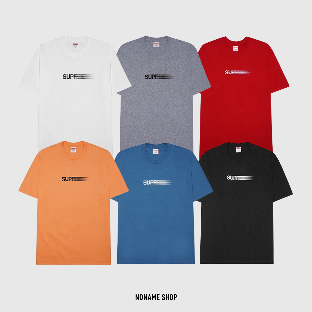 SUPREME SS23 WEEK18 MOTION LOGO 幻影 短T 六色 (男款)