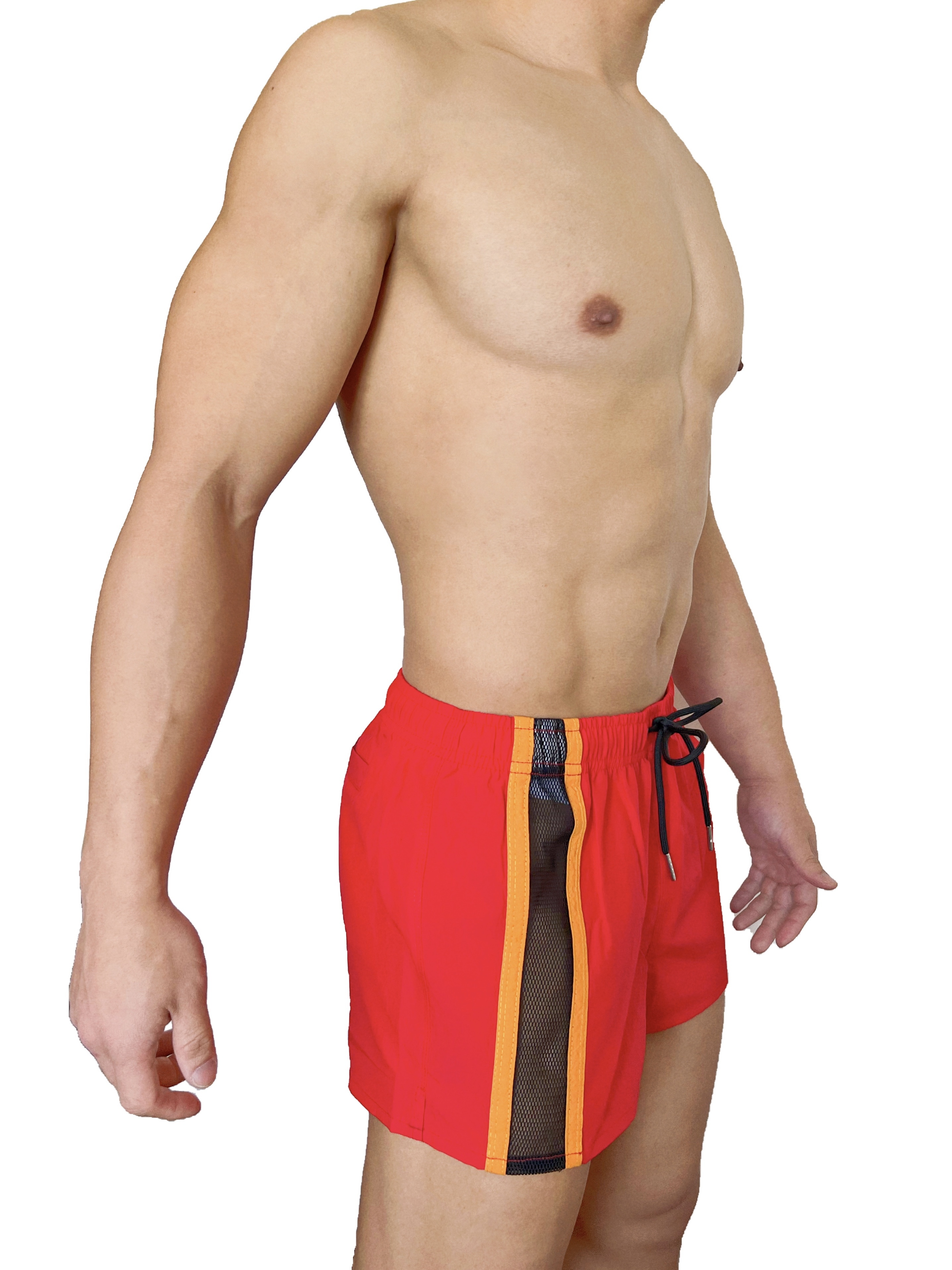 UP For Fun 沙灘短褲 寶石紅