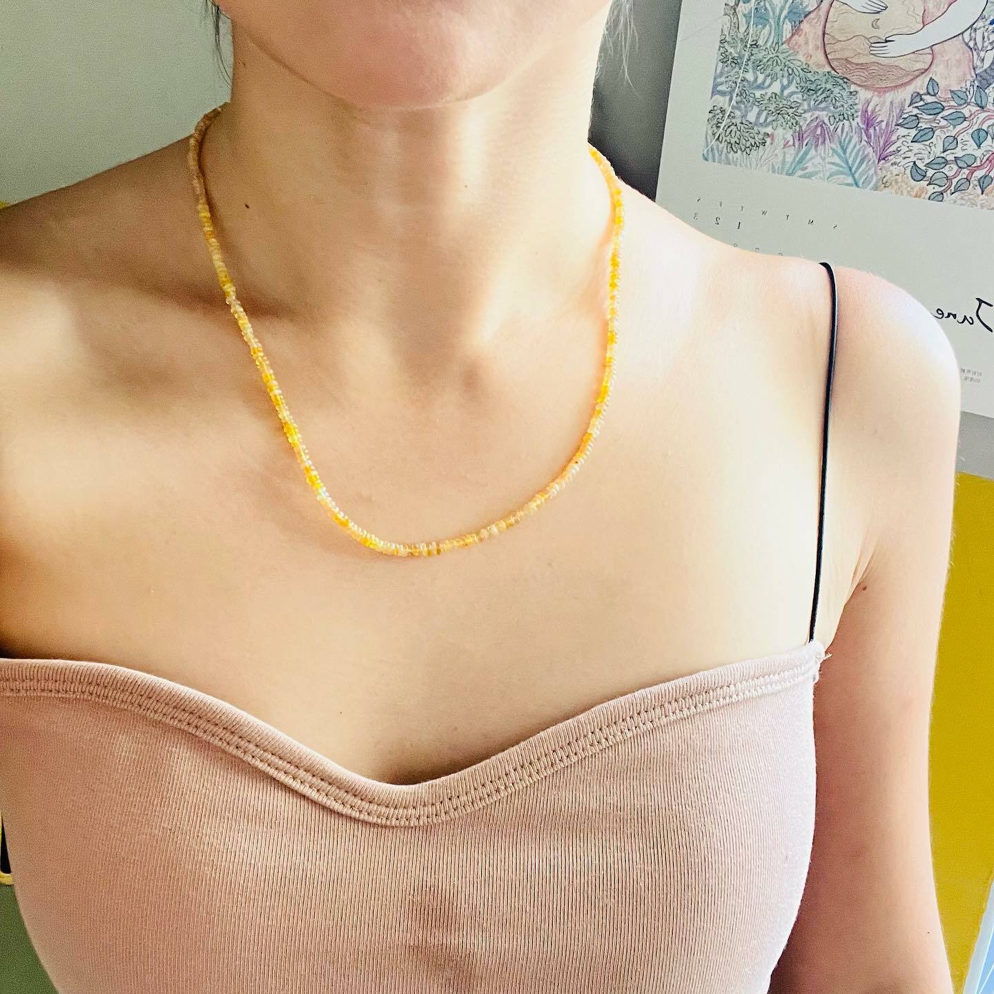 [原石] 衣索比亞蛋白石項鍊