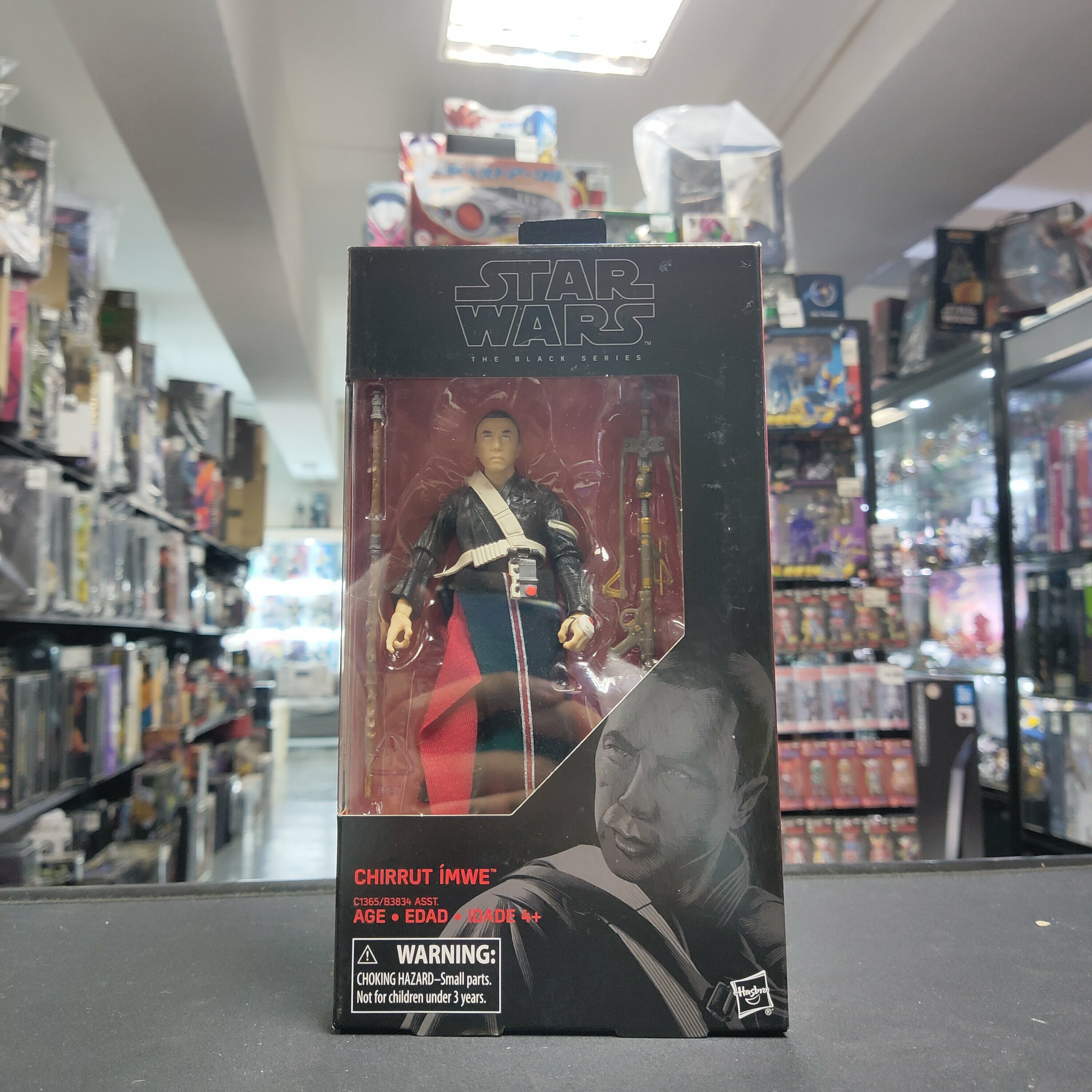 寄賣 其它 Hasbro Chirrut Imwe; Star Wars #36 Black Series 6" Figure Hasbro