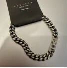 [S] NYU.NYU GUN METAL 8MM CHAIN BRACELET,SILVER, SNN183 (SNN183)