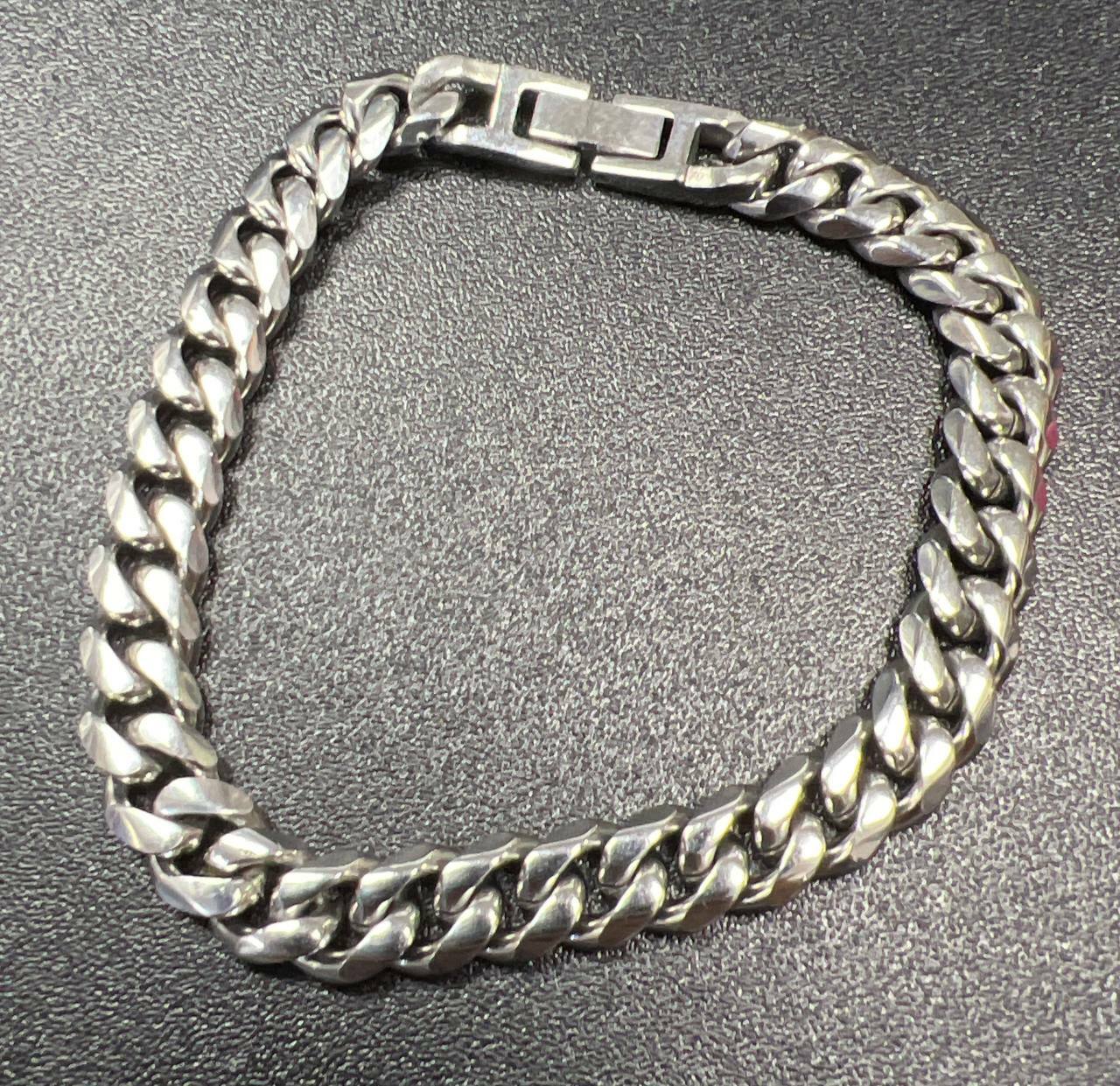 [S] NYU.NYU SILVER 11MM CHAIN BRACELET,SILVER, SNN184 (SNN184)