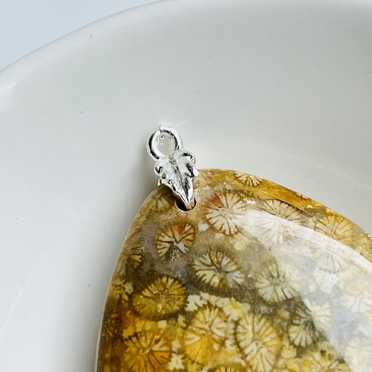 [原石] 電鍍合金 葉子 吊墜頭/扣頭/吊墜夾/墜頭