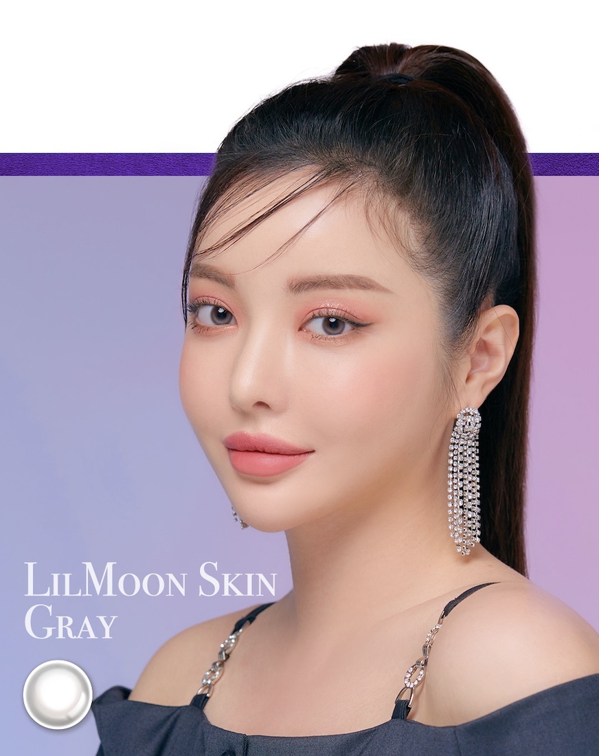 LensMe Lil Moon Monthly (Skin Gray)