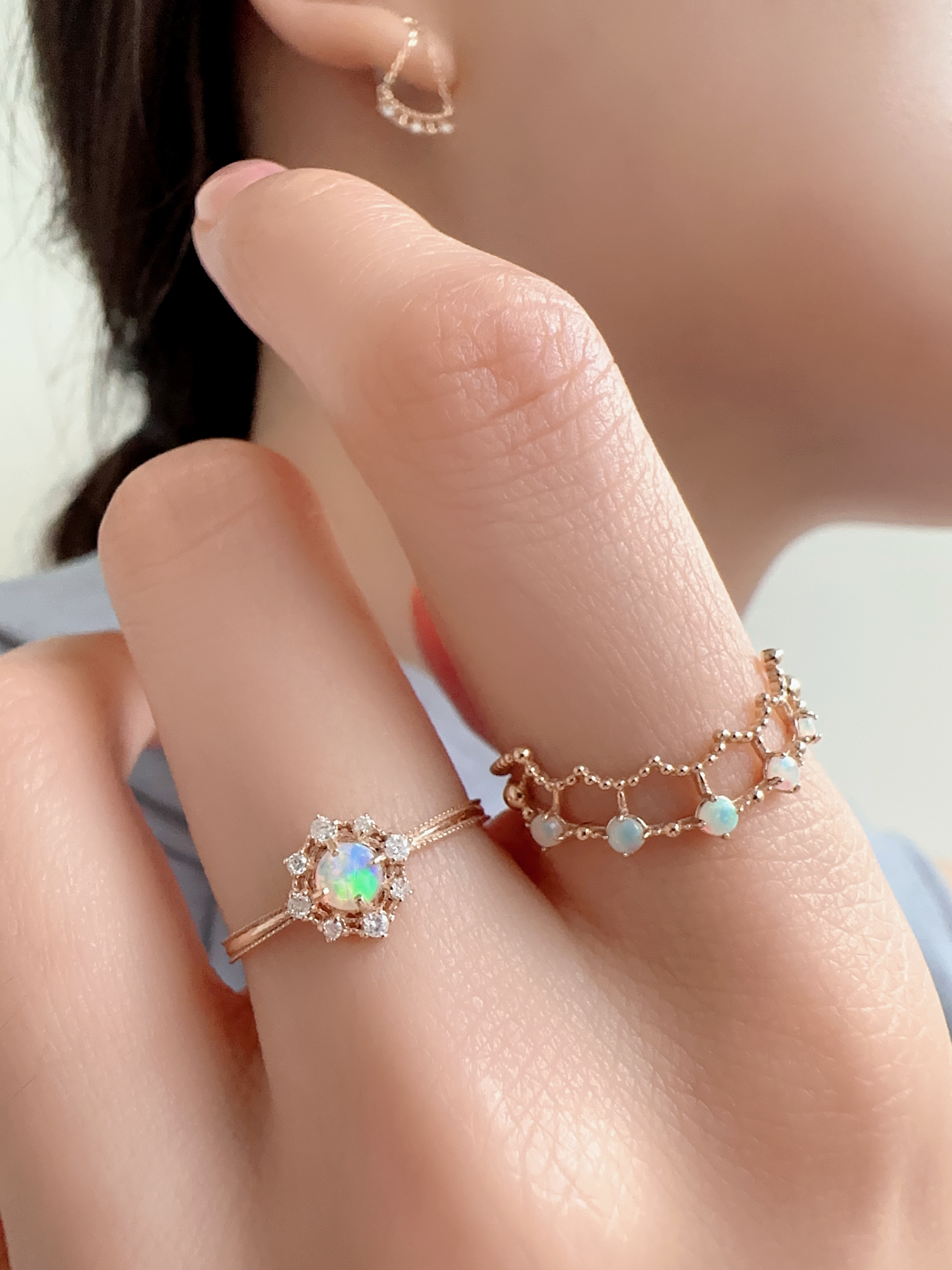 綾ー蛋白石花戒