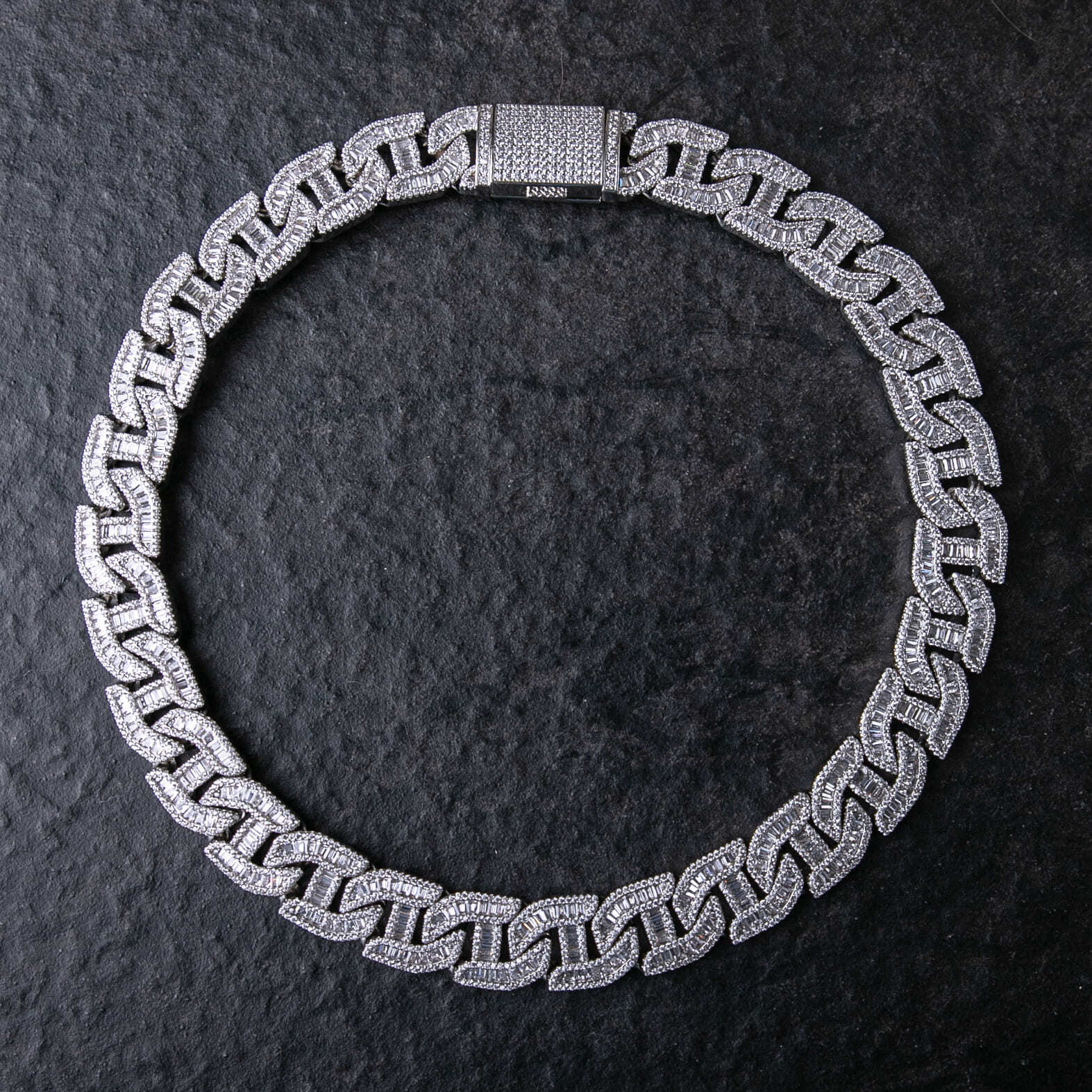 16mm滿鑲無限水手項鍊