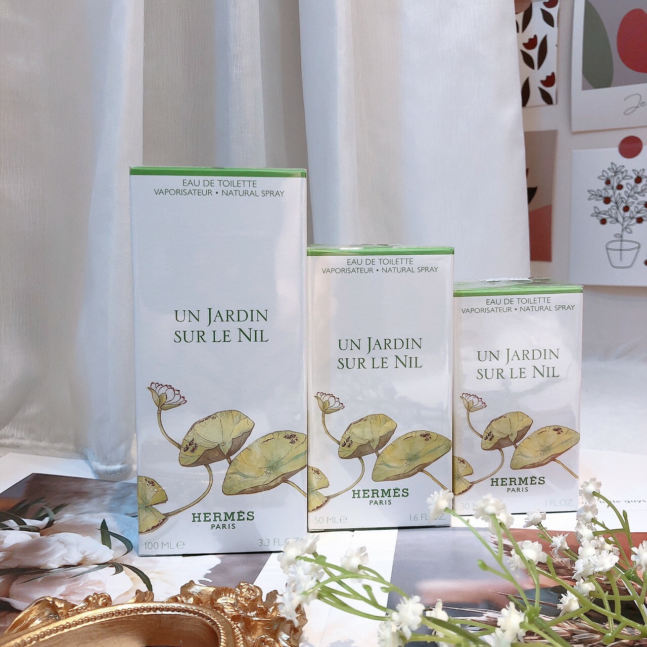 HERMES 愛馬仕 尼羅河花園中性淡香水 30ml/50ml/100ml