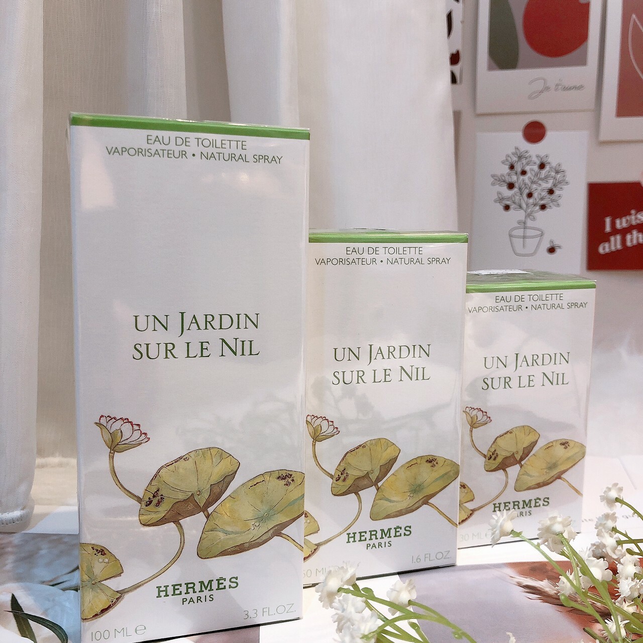 HERMES 愛馬仕 尼羅河花園中性淡香水 30ml/50ml/100ml